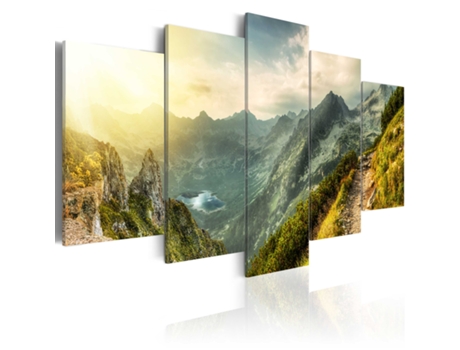 Quadro ARTGEIST Paysage montagne slovaque (225x112.5)