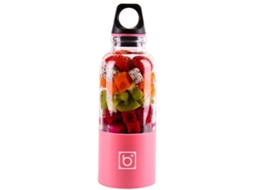 Liquidificador De Frutas, 500ml, Recarregável Via Usb, Mini Liquidificador Portátil Pessoal, Liquidificador Portátil Para Sucos De Frutas E Vegetais