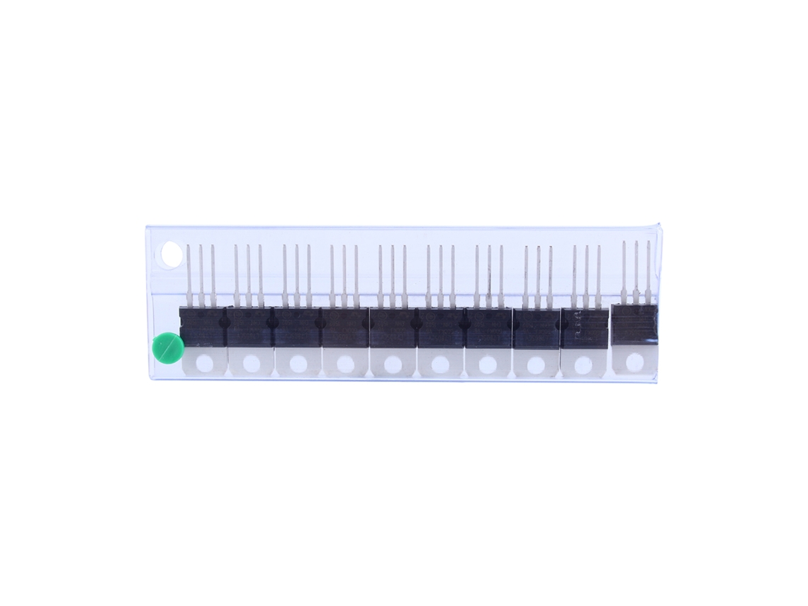 Conjunto de 10 Reguladores de Voltagem HKJ L7805 LM7805 5V 1.5A