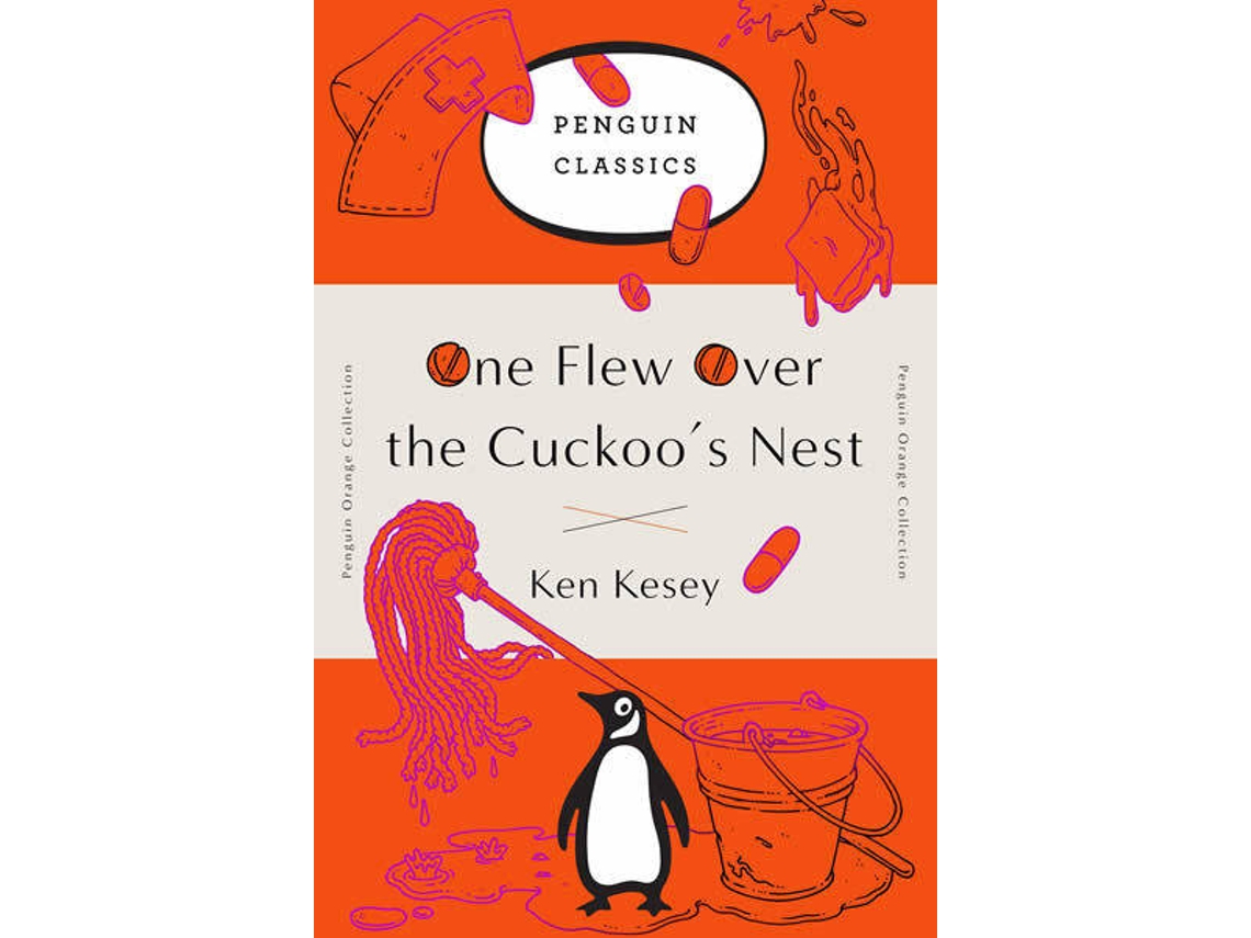 Livro One Flew Over The Cuckoos Nest de Ken Kesey (Inglês)