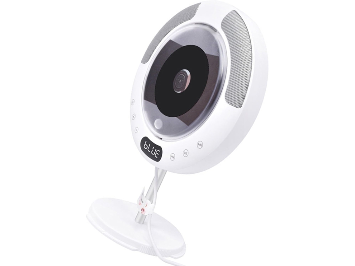 Leitor Cd Portátil Com Som Surround 5.1, Rádio Fm, Compátivel Com Arquivos Cd-r, Mp3 E Wma