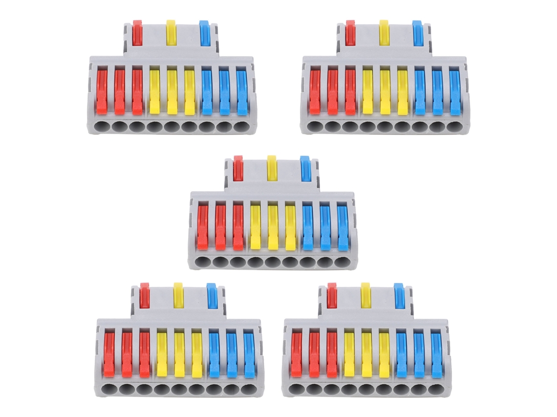 Laxiscreed Conector Divisor De Cabo Com Ligação Rápida E Design Compacto Para Instalação Fácil