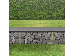 Banco de Jardim PRO.TEC (100 x 30 x 45 cm - WPC - Cinzento)