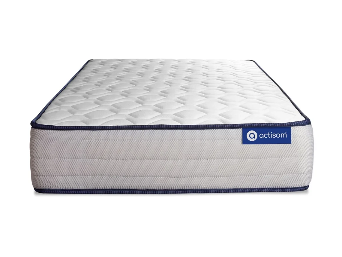 Colchão de Molas Ensacadas e Viscoelástico Actiflex Form Altura ACTISOM Espuma com memória Branco (90x190cm)