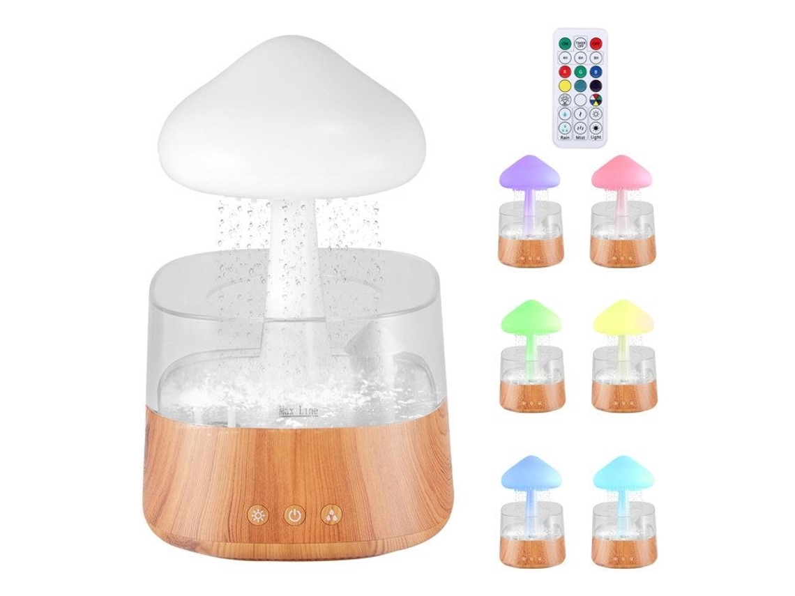 Umidificador Casa Difusor Óleos Aromáticos BRILVIBERA