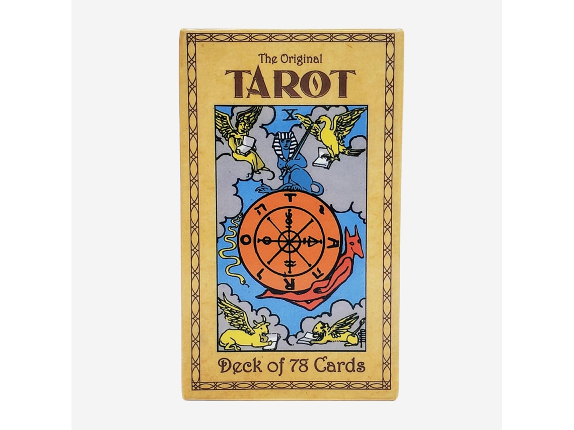 O Jogo De Cartas De Tarot Contém 78 Cartas E Vem Em Uma Caixa Colorida.