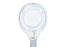 Luminária De Chão Led Com Roda De Ampliação 3x (5w, 74 Leds) Eoocoo