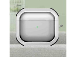 Capa Protetora Transparente Thunder Armor Para Fones De Ouvido Sem Fio Airpods 3