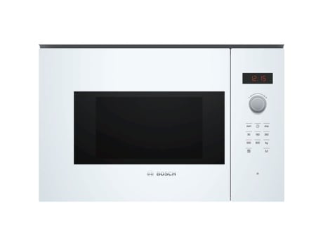 Microondas embutido - BOSCH SER4 - BFL523MW1F - Branco - 59,4 x 31,7 x 38,2 cm