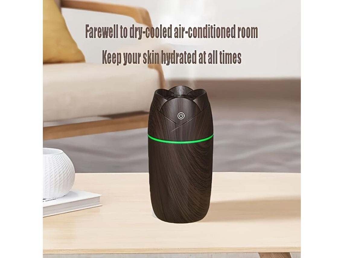 Difusor E Umidificador De Aromaterapia Usb Yaiawisu Purificador De Ar Frio Com Atmosfera Relaxantevayotoy