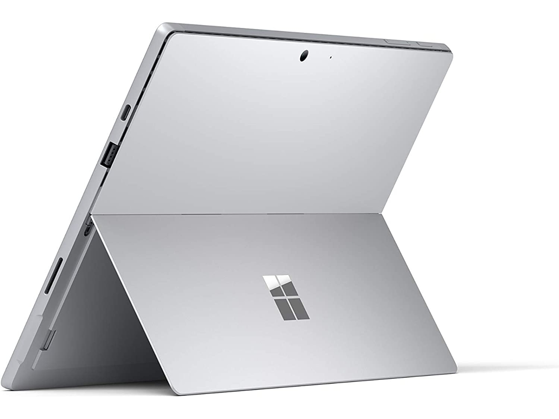 Microsoft Surface Pro 7 (2019) 12.3'' - Utilisé - 256Go SSD - 8Go Ram - Argent - Comprend Un Clavier AZERTY - Informatique