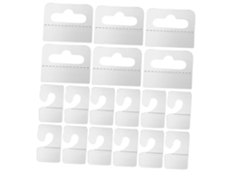 200 Ganchos Adesivos Transparentes Em Pvc Para Pendurar Etiquetas, Uni