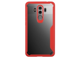 Capa para Huawei Mate10 Pro EOOCOO (antichoque, cobertura completa, vermelha)