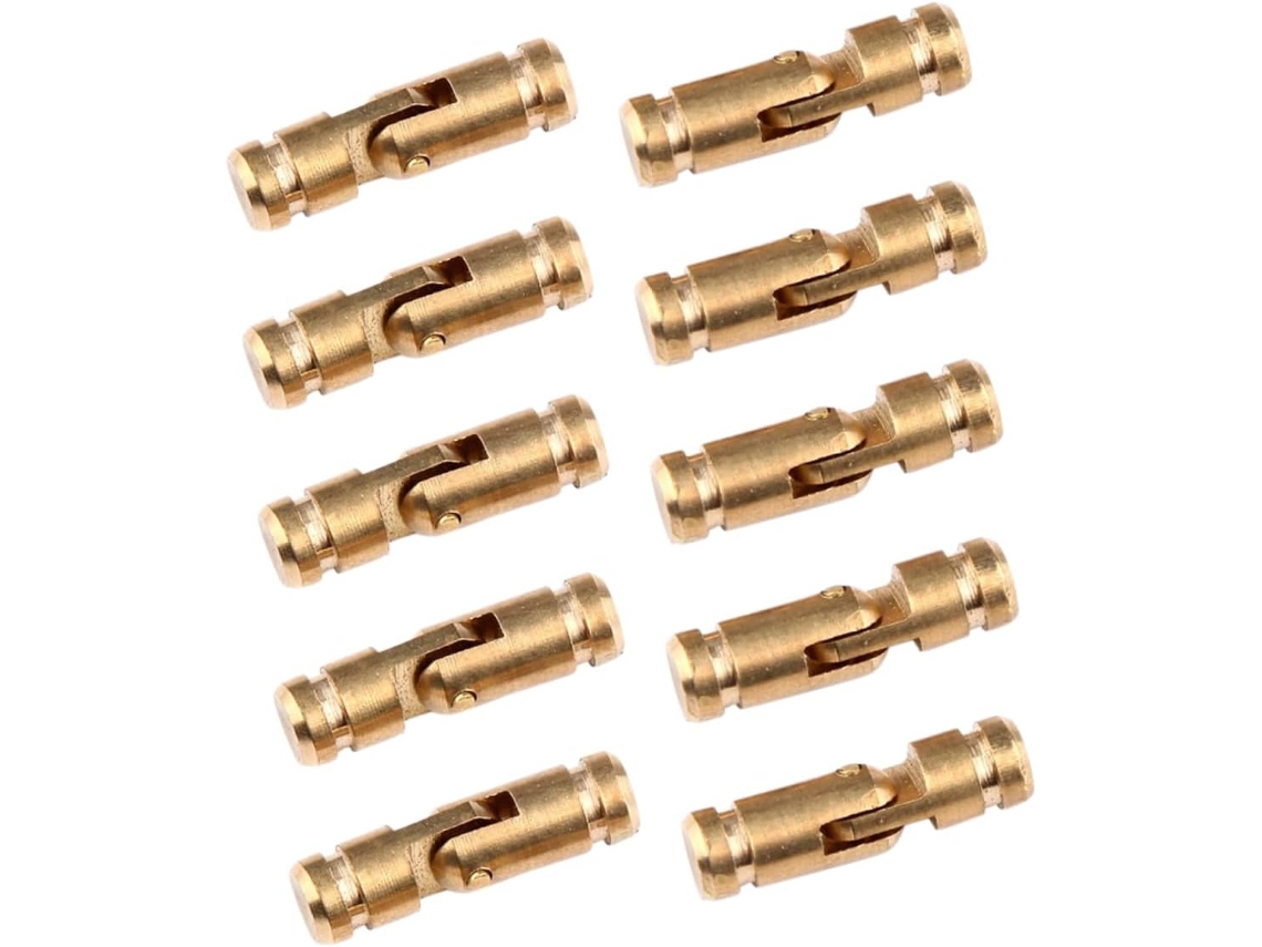 Conjunto De 10 Cobre Para Caixas Joias Pequenas Madeira Com Polido E À