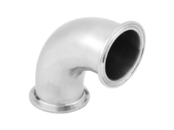 Conjunto De Cotovelo Sanitário Em Aço Inox 90° Com União Laxiscreed Resistente À Corrosão