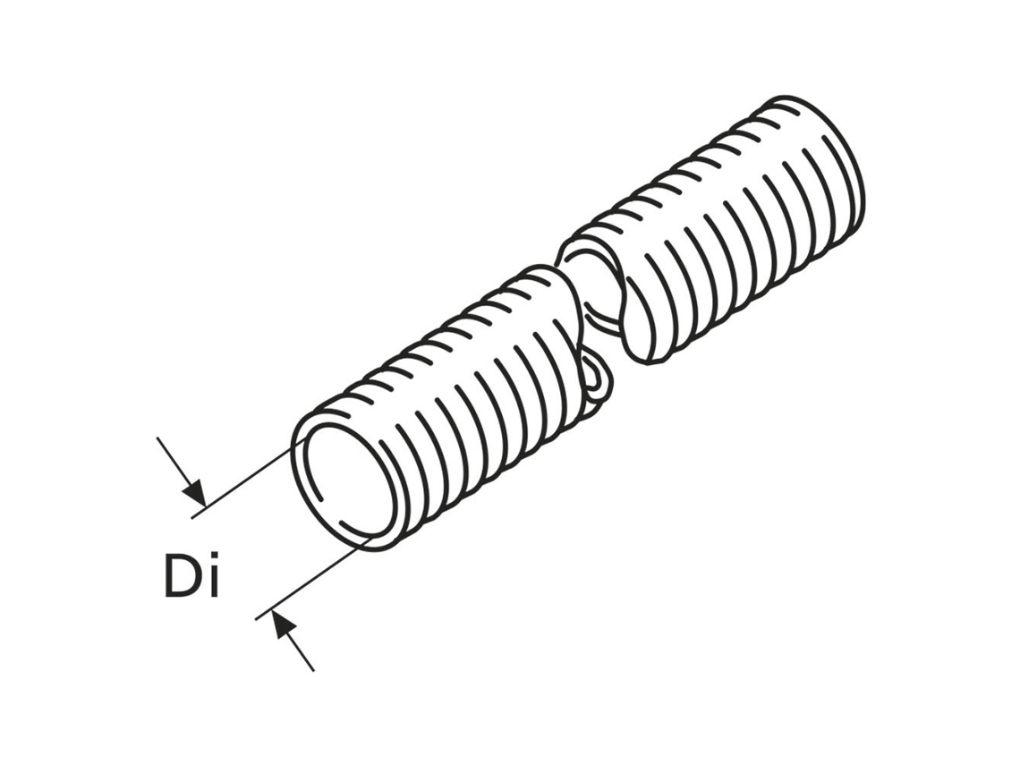 Tubo Flexível 2 M Prateado 60 Mmwebasto