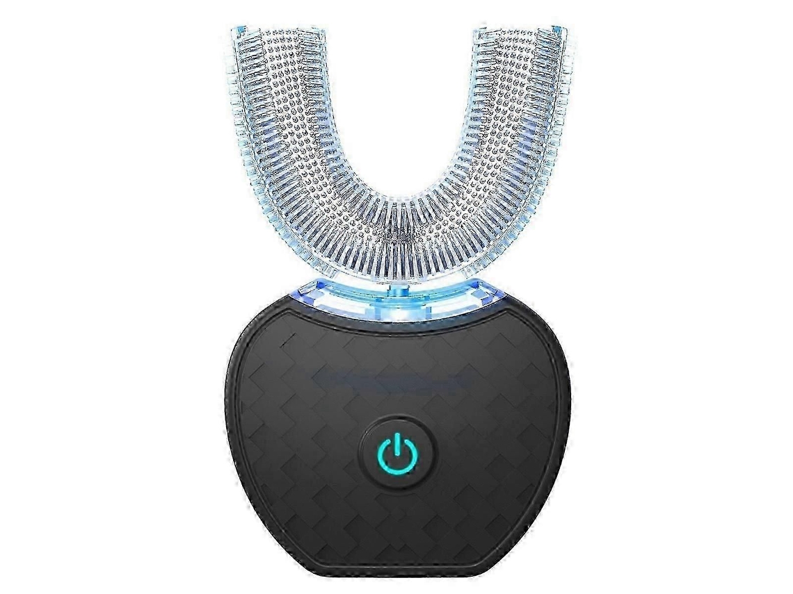 Escova de Dentes Elétrica Sônica em Forma U 360 Graus para Limpeza da Boca Automática Silicone GOKOCO