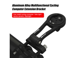 Suporte Mali para Computador de Bicicleta, Alumínio, Ajustável, Compatível com Garmin, Bryton, Cateye, Wahoo