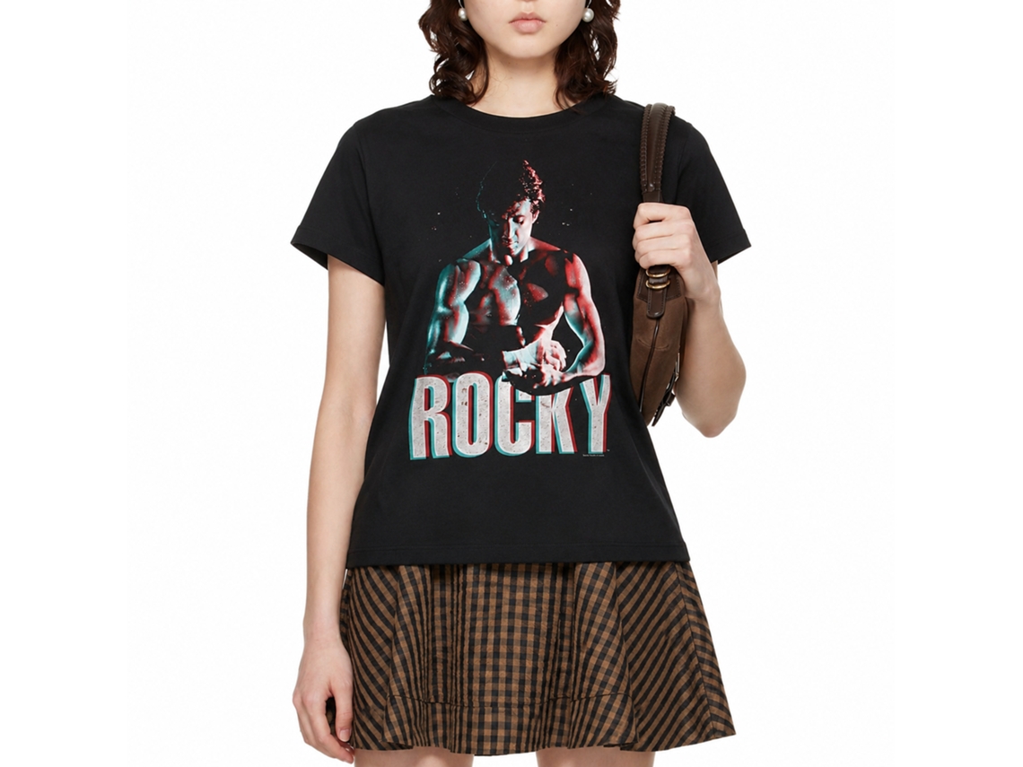 Rockinstone Rocky Movie 3d Muscles Black Adult T-shirt Size:xxxl