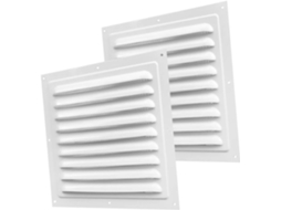 Kit De Ventilação Em Tela De 2 Peças Para Casa E Galpão, Ventilação De Sótão