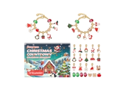 Kit Pulseira Natal 24 Gradeiras