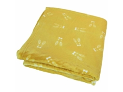 Manta DOMIVA Amarelo 75 x 100 cm