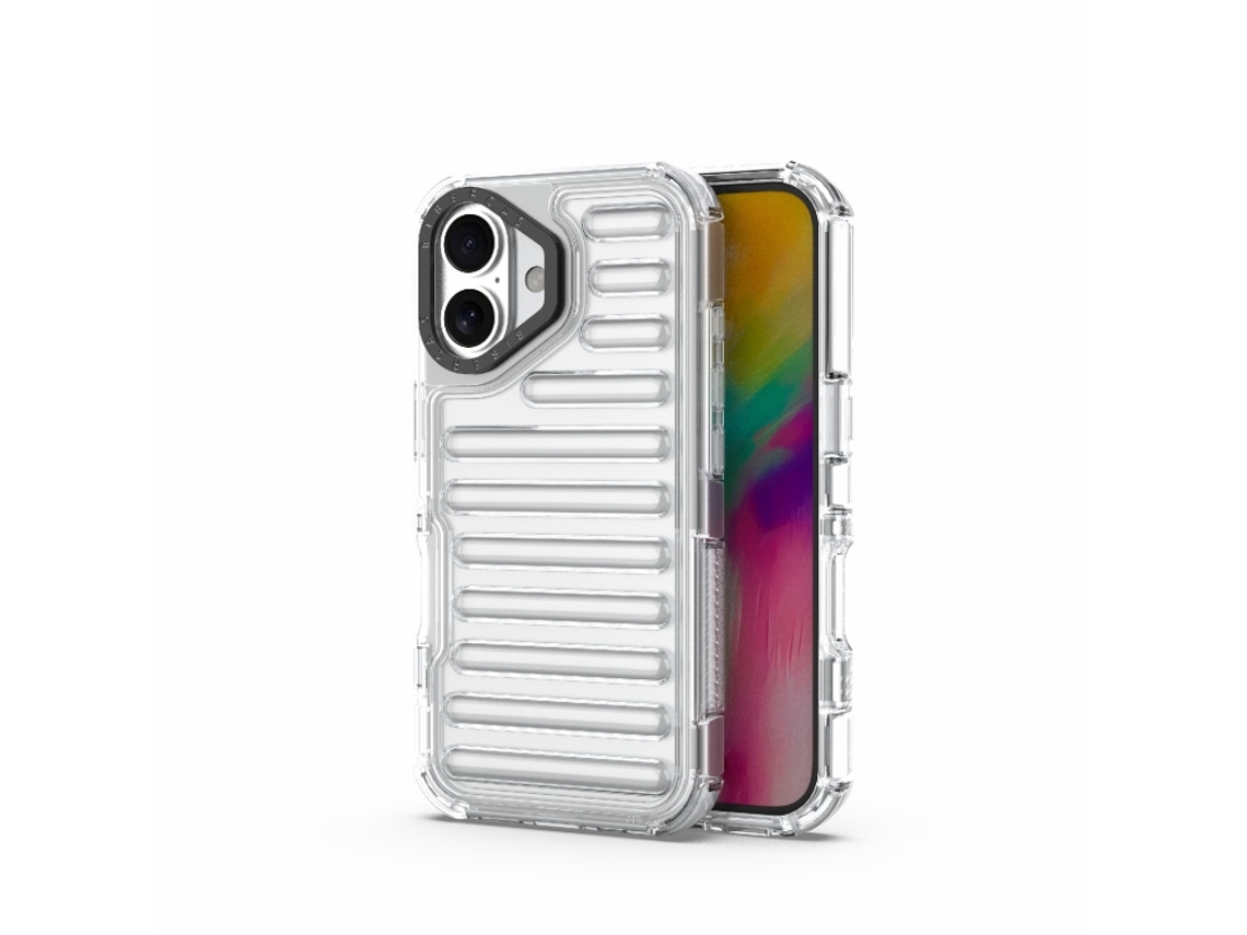 Capa Híbrida Pc Tpu De Alta Transparência Para Iphone 16 - Airbag