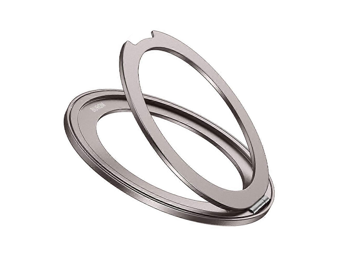 Suporte De Anel Magnético Adesivo Tkdaddy Q5 Compatível Com Suporte De Celular Magsafe Rotation Cinza