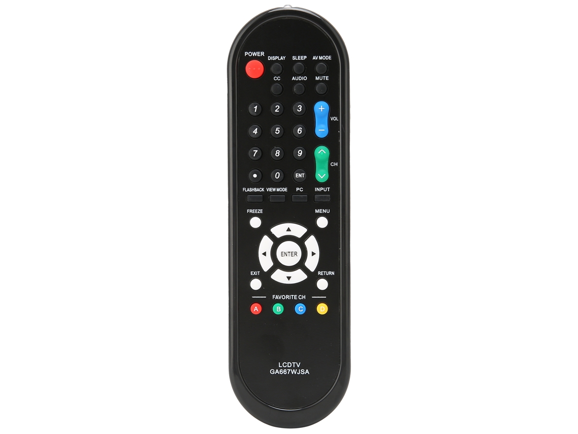 Controle Remoto de Reposição para TVs LCD Sharp LC C52700, LC C52700U e LC C6077, Sem Necessidade de Programação, S/MARCA