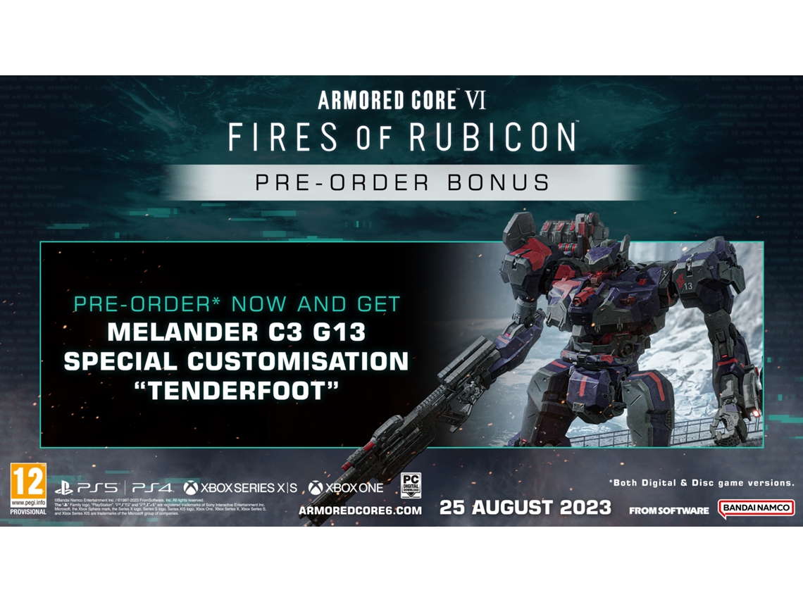 Armored Core VI: Fires of Rubicon Launches August 25 on PS5, Xbox