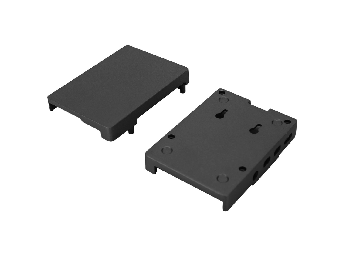 Laxiscreed Tampa De Alumínio Para Raspberry Pi 4b Com Dissipador De Calor E Proteção