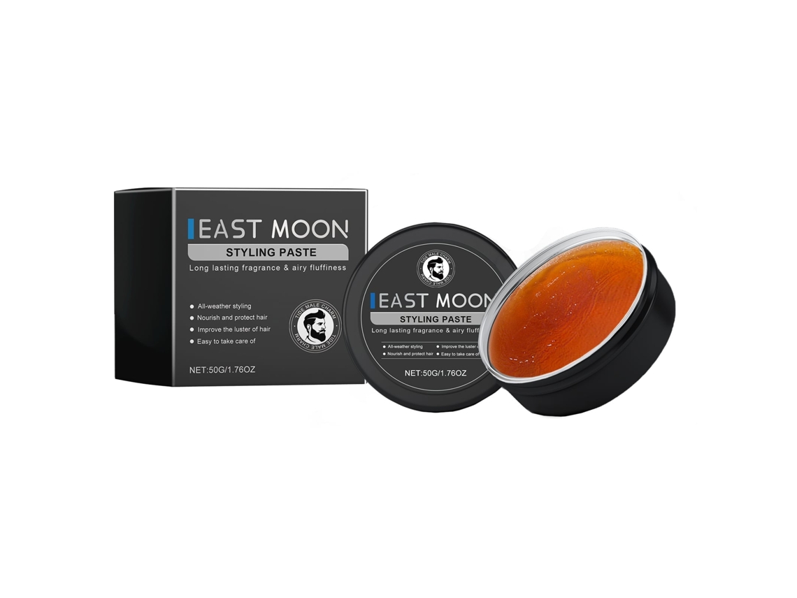 Pomada Masculina East Moon para Cabelo Arrastado e Fixação Duradoura LAXISCREED