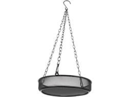 Alimentador de Pássaros Suspenso Inoomp em Aço, Às Intempéries, com Corrente, para Jardim, para Alimentar Pequenos CHABERLU
