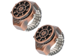 Relógio feminino vintage GOKOCO, conjunto de 2 peças