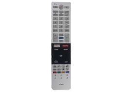 Controle Remoto Substituição Ct 8536 Tv Toshiba Netflix Google Play Sem Voz