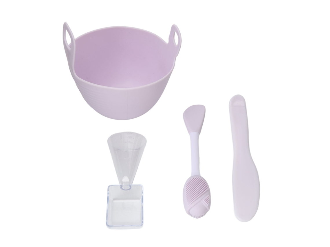 Máscara Facial Reutilizável Para Salão De Beleza Bacia Mistura