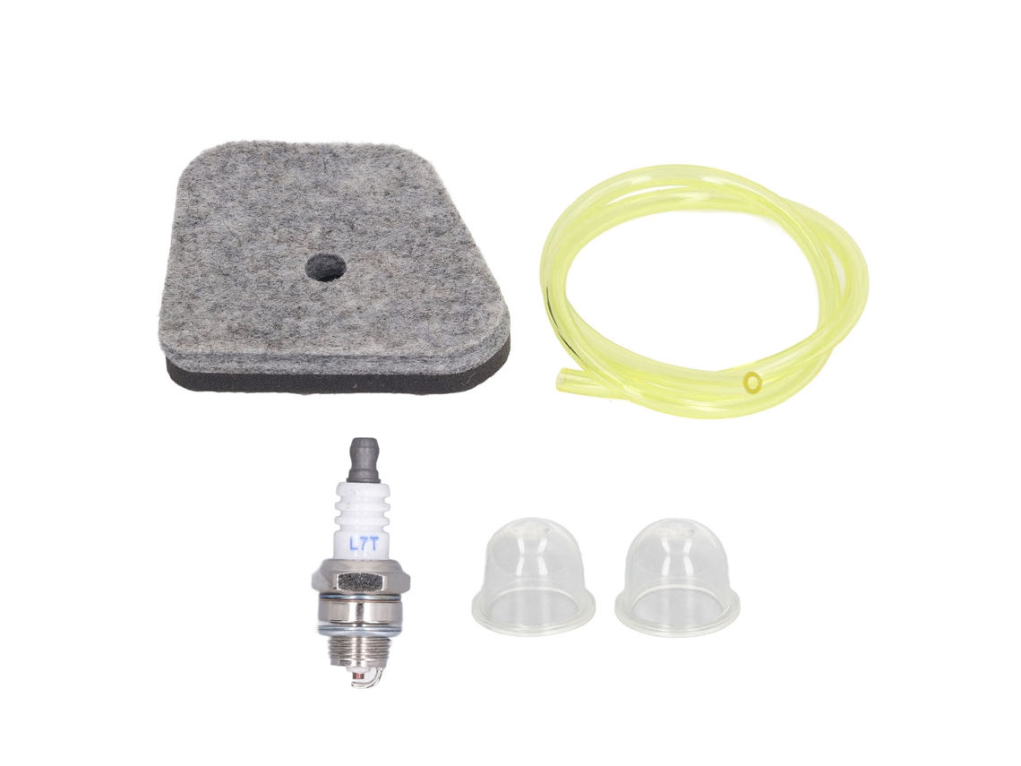 Kit De Vela Filtro De Ar Air Línea De Combustível Lâmpada De Partida Para Stihl Fs90 Fs100 Fs110 Fs130 De Liga De Alumínio