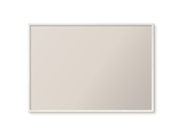 Quadro magnético de parede rosa intenso para quarto Espelharte (100x70 cm)