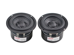 Woofer de 3 Polegadas WEIMAI Alta Fidelidade 4Ohm 25 W 2 Unidades