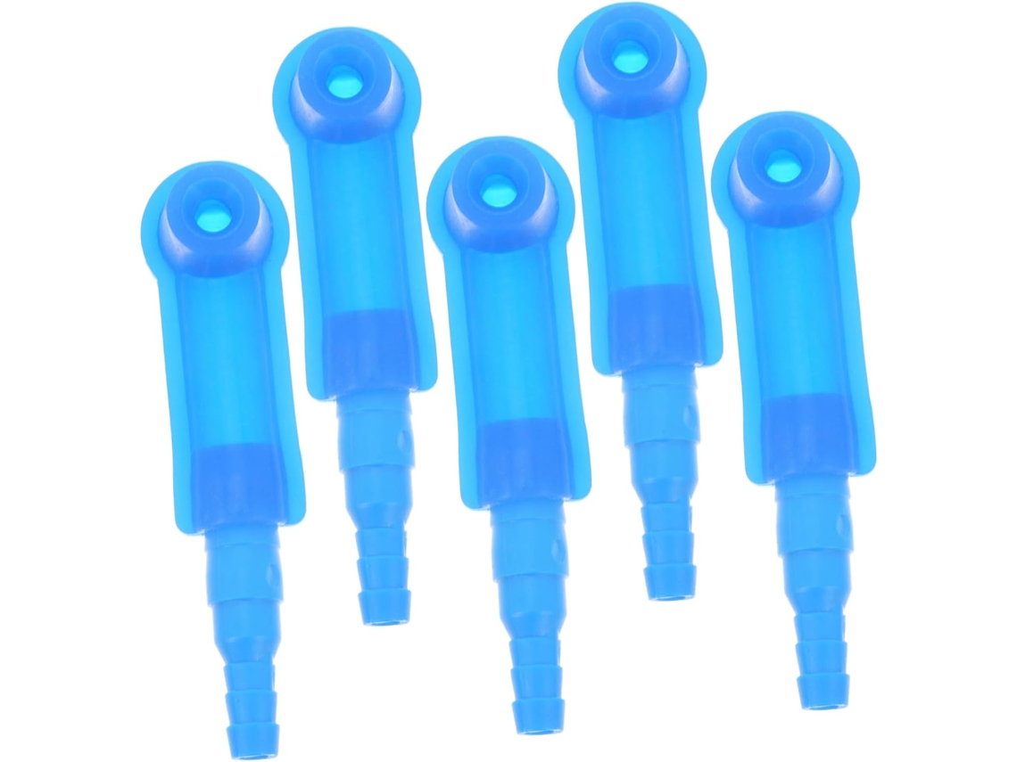 Conjunto De 5 Peças De Conectores Para Sangria De Fluido De Freio (plástico)