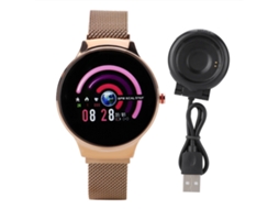 Pulseira inteligente resistente à água com monitor de frequência cardíaca EOOCOO