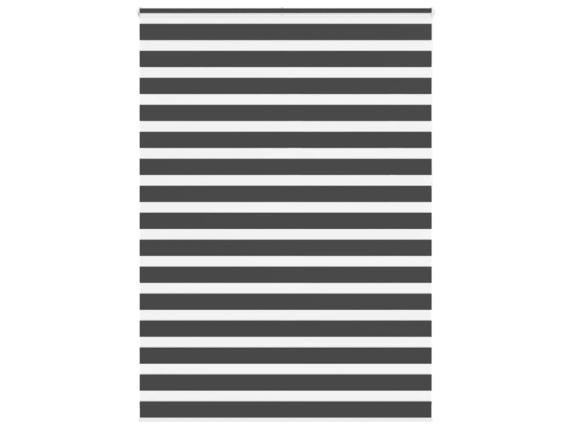 Vidaxl Cortina De Zebra 155x230 Cm Largura Do Tecido 150,9cm Poliéster