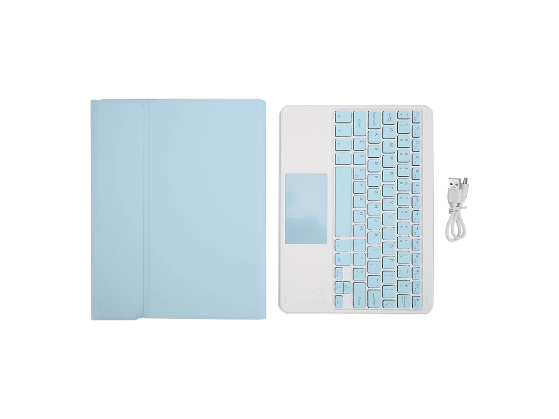 Capa De Teclado Bluetooth Sem Fio (com Touchpad E Suporte Para Caneta)