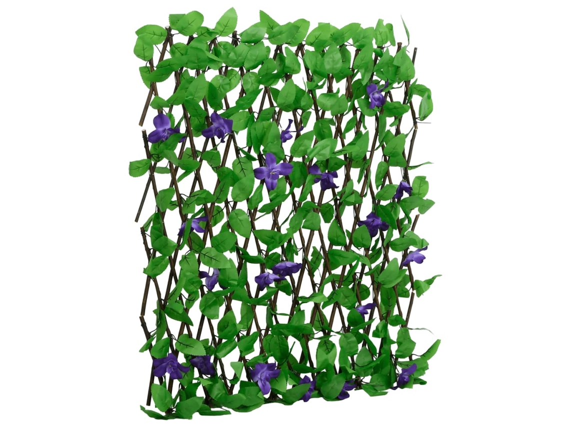 Treliça de hera artificial VIDAXL Verde PVC (180x70 cm)