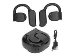 Aetheria fones de Ouvido Tradutor de Idiomas Bluetooth 5.4 com 144 Idiomas App Ios Android Preto