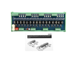 Placa de Potência Plc Amplificador Dc Transistor 16 Canais 23x9x5cm