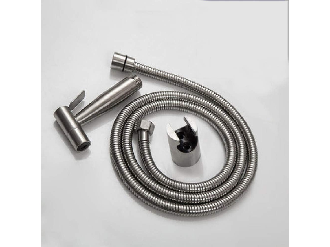Kit De Torneira Em Aço Inoxidável 304, Conjunto Com 4 Duchas Higiênicas De Mão.