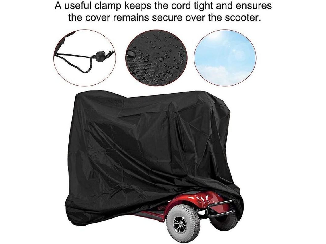 Cubierta Impermeable Para Scooter De Mobilidade, Protetora Contra Chuva, Neve E Vento, Oxford Durável 190x71cm