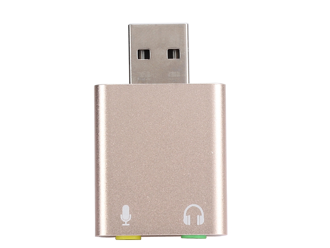 Adaptador de Áudio Usb LAXISCREED 3d Estéreo