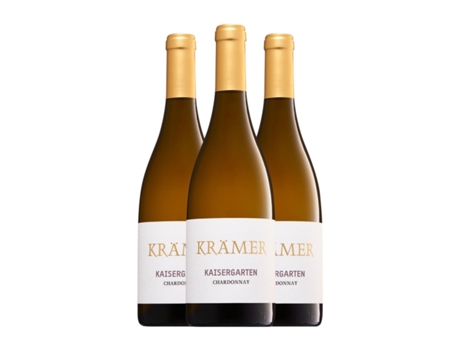 Vinho branco KRÄMER STRAIGHT Kaisergarten Einzellage Chardonnay Rheinhessen (0.75 L - 3 Unidades)